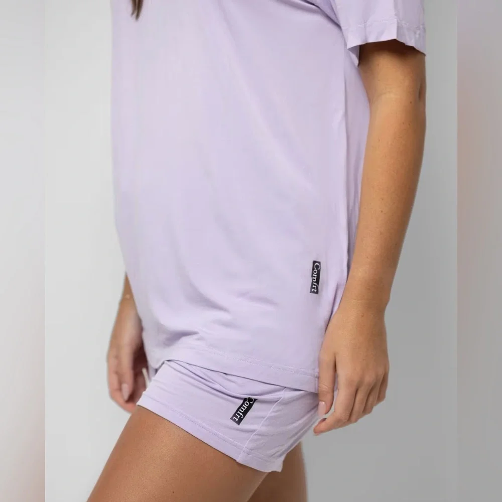 Comfrt Cloud Tee Lavender NWT XL - Picture 2 of 4